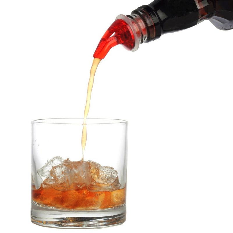 Bartender Gearâ„¢ Measured Pour Spouts for Most Half Gallon & 1.75 Liter Bottle Pourer - Auto-Measuring 1.5 oz (45 ml) Cork 27mm, 6-Pack - Image 1